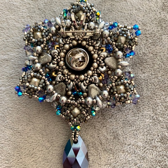 HANDMADE Brooch. THE STAR. - Picture 4 of 8